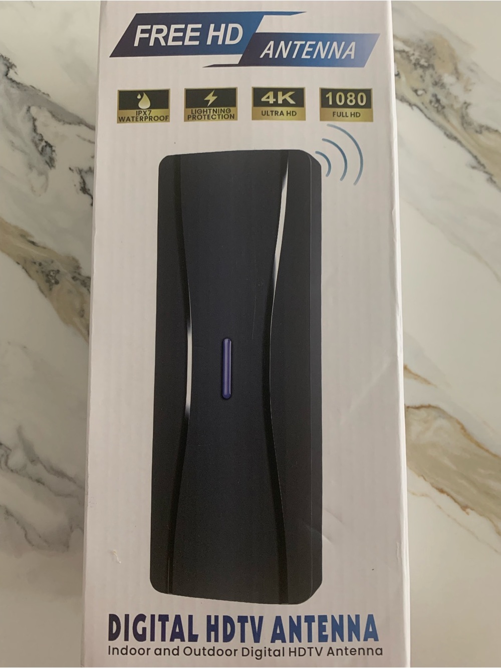 Digital HDTV Antenna - Black - Free HD Antenna